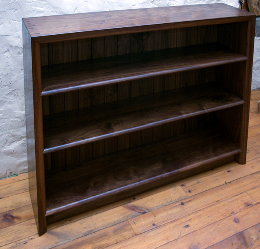 Walnut bookcase